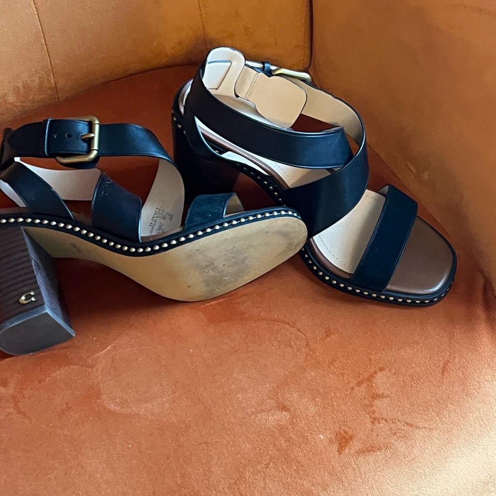 Coach heels Black